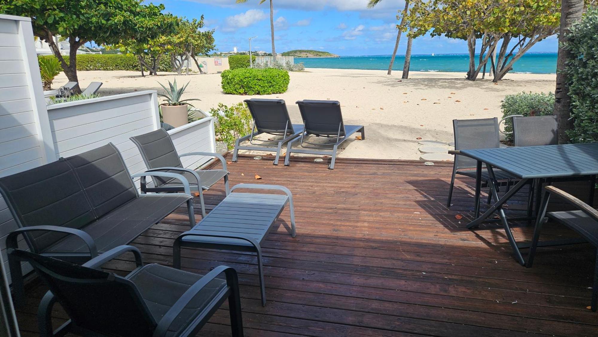 Tekila Beach, appt-condo au bord de mer a Baie Nettle, Saint-Martin SXM Sandy Ground Exterior foto